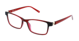 LUNETTES DE VUE femme RITA rouge - Vue de face
