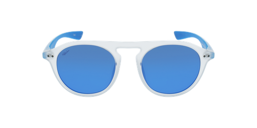 LUNETTES DE SOLEIL homme BORNEO POLARIZED blanc/bleu