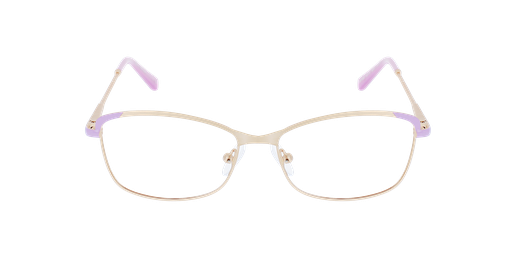 LUNETTES DE VUE femme ELIA doré/violetVue de face