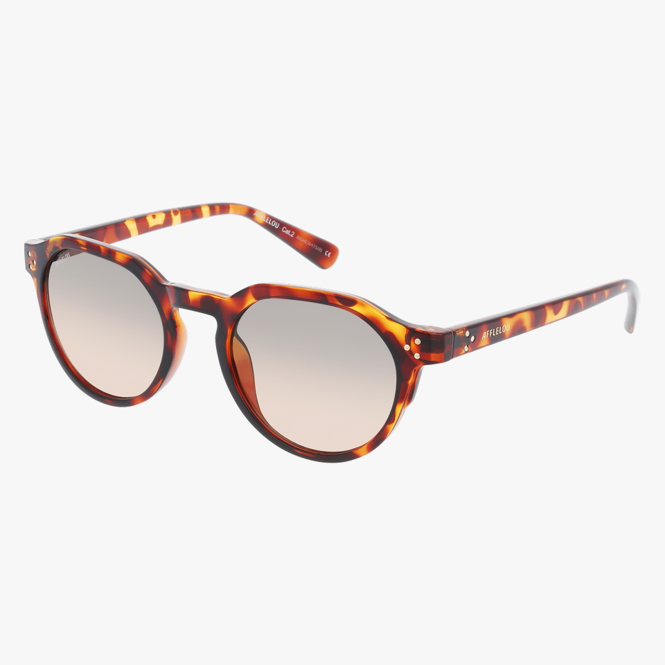 Lunettes de soleil CANTABRIA écaille - Vue de face