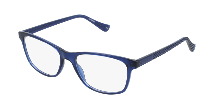 LUNETTES DE VUE femme RZERO6 bleu - vue de 3/4