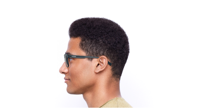 Lunettes de vue homme L2895 bleu - Vue de côté