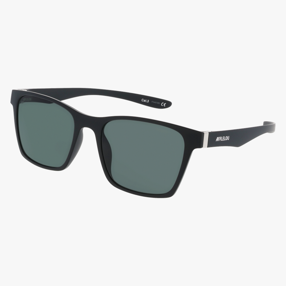 Lunettes de soleil femme KADEN POLARIZED noir - Vue de face