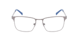 Lunettes de vue homme ELVIS noir/gris - Vue de face