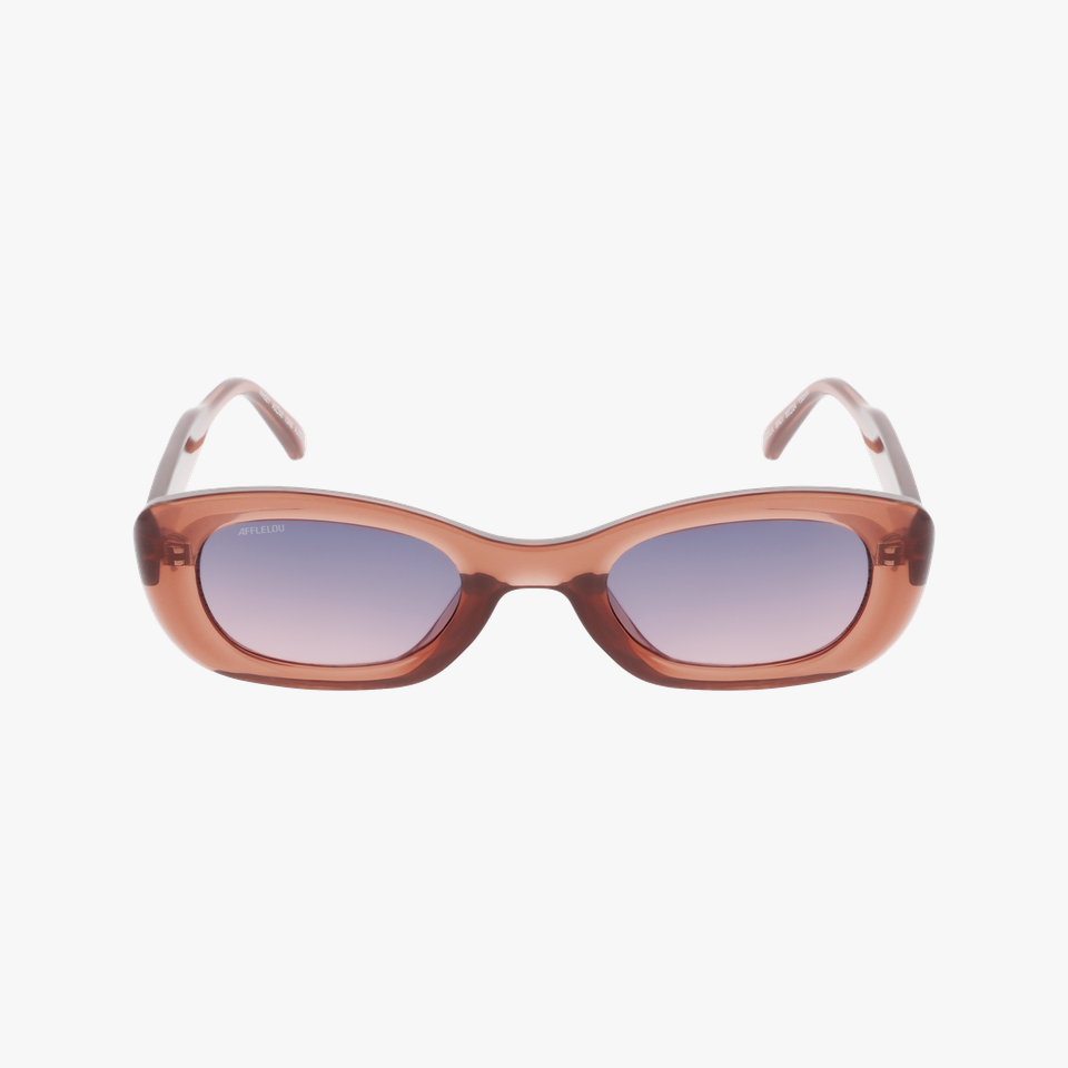 Lunettes de soleil femme ADELA marron - Vue de face