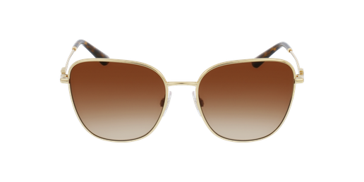 LUNETTES DE SOLEIL femme DG2293 doré Vue de face