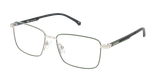 Lunettes de vue homme HECTOR vert - Vue de face