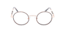 Lunettes de vue femme MAGIC193 écaille/rouge