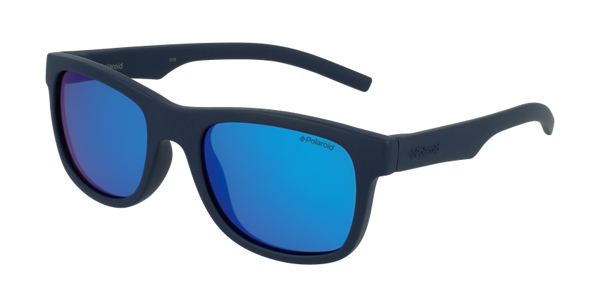 LUNETTES DE SOLEIL enfant PLD 8020/S bleu - vue de 3/4
