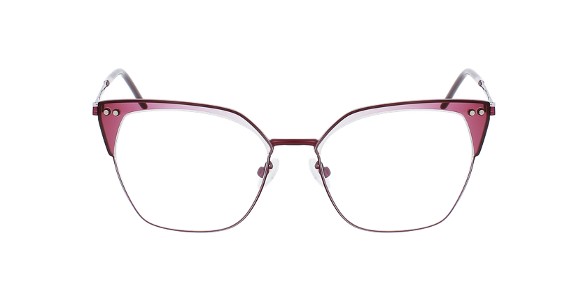 Lunettes de vue femme MAGIC 201 violet - Vue de face