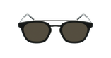 LUNETTES DE SOLEIL SL 28 METAL noir - Vue de face