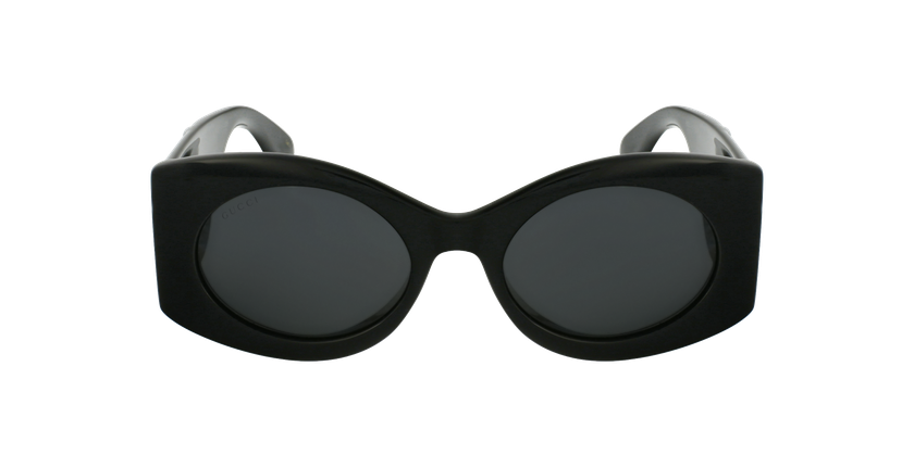 LUNETTES DE SOLEIL femme GG0810S noir - Vue de face
