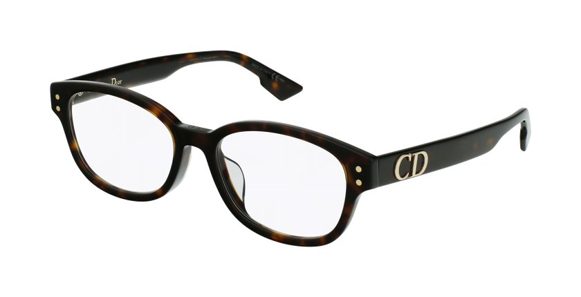 LUNETTES DE VUE femme DIORCD2F écaille - vue de 3/4