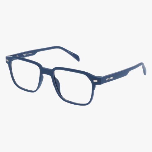 Lunettes de vue homme FIRMIN bleu/bleu foncé mat
