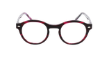 Lunettes de vue femme MAGIC 164 violet marbré - Vue de face