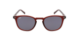 Lunettes de vue FORTY solaire Bordeaux +2.50 rouge - Vue de face