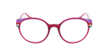 Lunettes de vue femme MAGIC281 violet - Vue de face