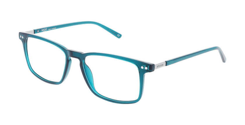 Lunettes de vue homme CARMIN vert - Vue de face