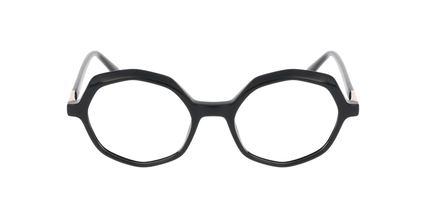 Lunettes de vue femme LAUREEN noir - Vue de face