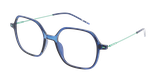 Lunettes de vue femme MAGIC 350 bleu - Vue de face
