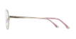 LUNETTES DE VUE femme MAGIC MAVERICK rose/doré - Vue de face