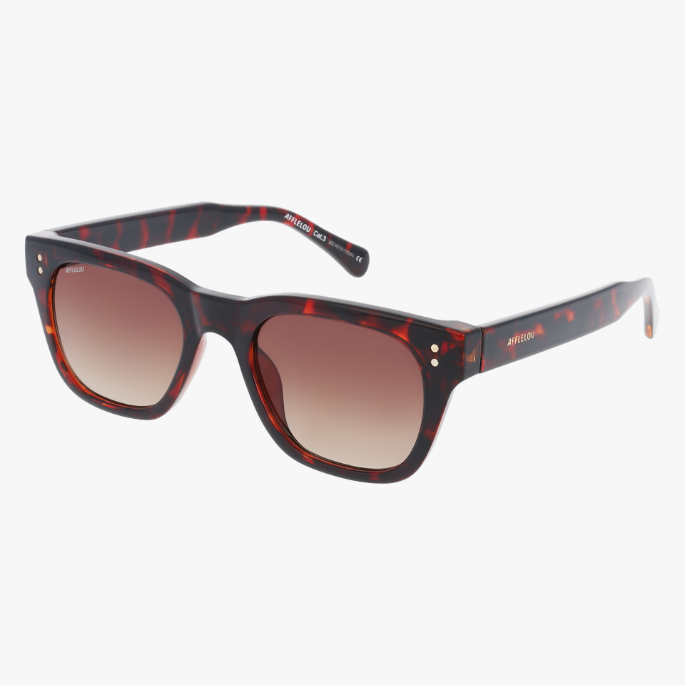 Lunettes de soleil GRANVIA écaille - Vue de face
