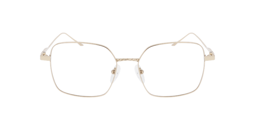 Lunettes de vue femme MAGIC311 dorée - Vue de face