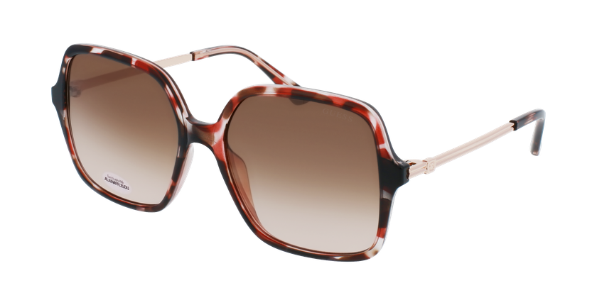 LUNETTES DE SOLEIL femme GU7845 rose - Vue de face
