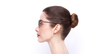 LUNETTES DE VUE STRAWINSKI écaille - Vue de côté