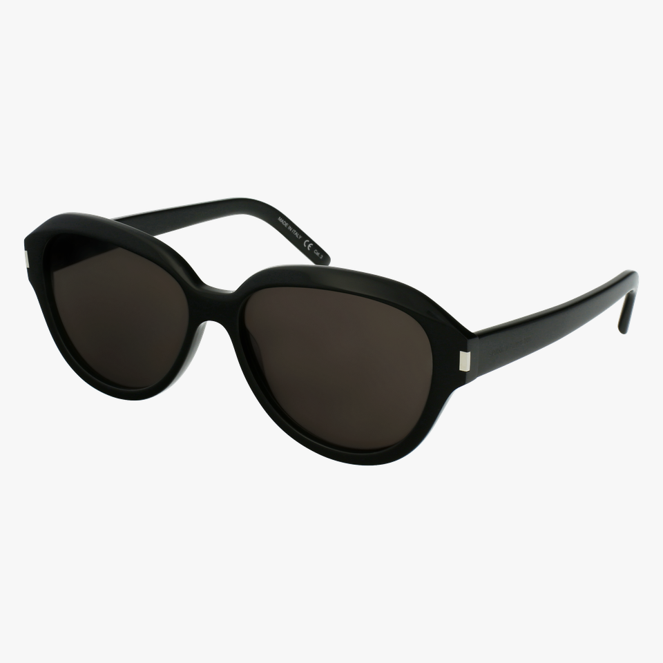 Lunettes de soleil femme SL 400 noir - Vue de 3/4