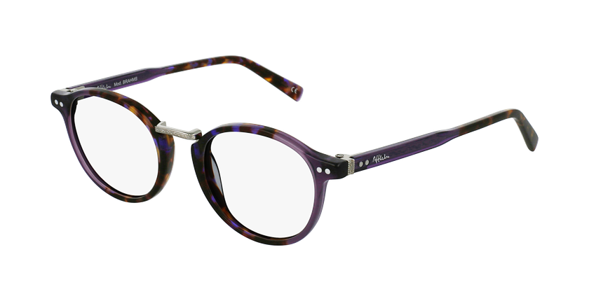 LUNETTES DE VUE BRAHMS écaille/violet - vue de 3/4