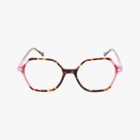 Lunettes de vue femme MAGIC279 écaille/rouge