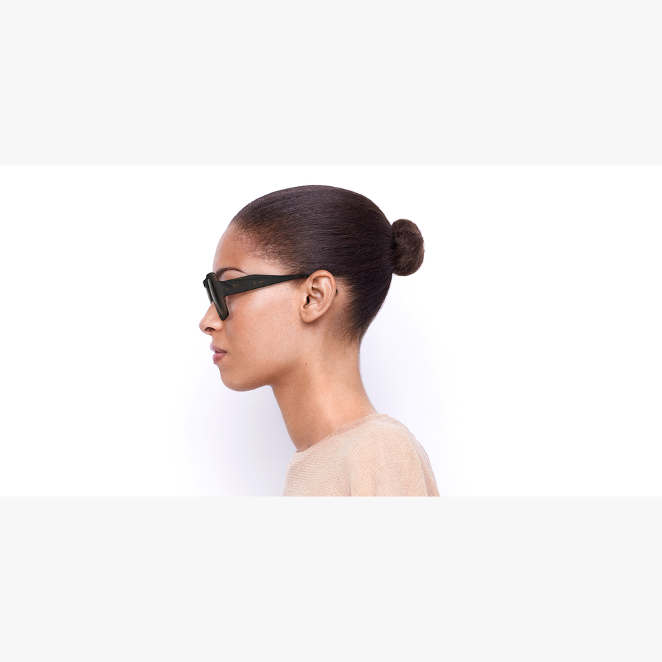 Lunettes de soleil femme GEORGINA 6733 écaille - Vue de face