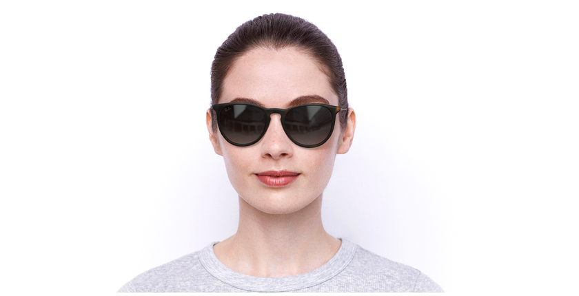LUNETTES DE SOLEIL femme ERIKA écaille - Vue de face