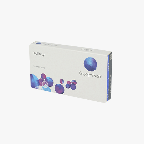 Lentilles de contact Biofinity 6L - Vue de face