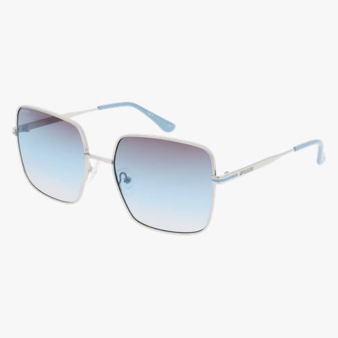 Lunettes de soleil femme ESTELA argenté/bleu