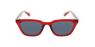 Lunettes de soleil femme MONICA rouge
