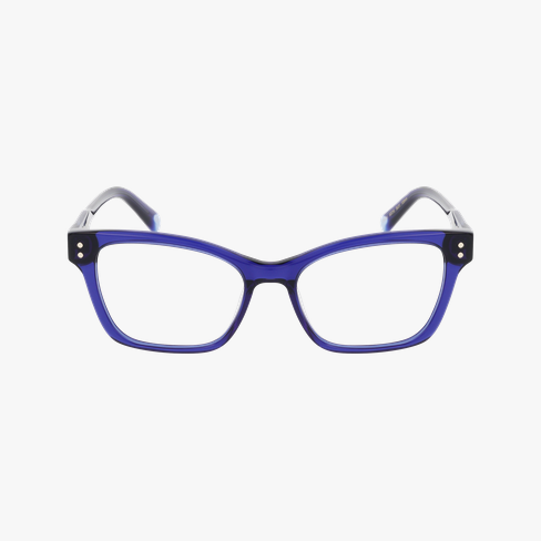 Lunettes de vue femme CARACTÈRES CHANCEUSE bleu