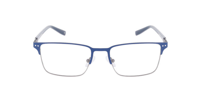 Lunettes de vue homme BAPTISTE bleu/bleu - Vue de face