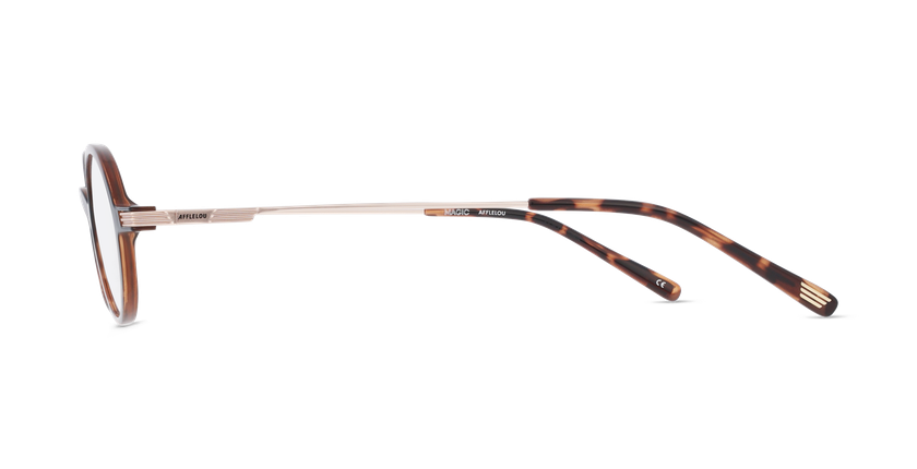 Lunettes de vue femme MAGIC246 écaille/marron - Vue de face
