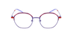LUNETTES DE VUE femme MAGIC 152 violet/rose - Vue de face