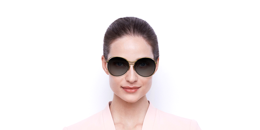 LUNETTES DE SOLEIL femme 0BE3105 doré