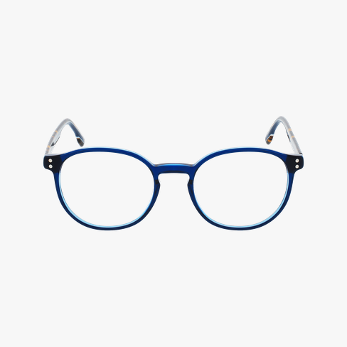 Lunettes de vue homme MAGIC208 bleu Vue de face