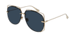 LUNETTES DE SOLEIL femme DIORSTELLAIRE6 doré - vue de 3/4
