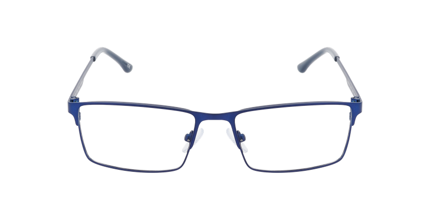 Lunettes de vue homme RZERO46 bleu - Vue de face