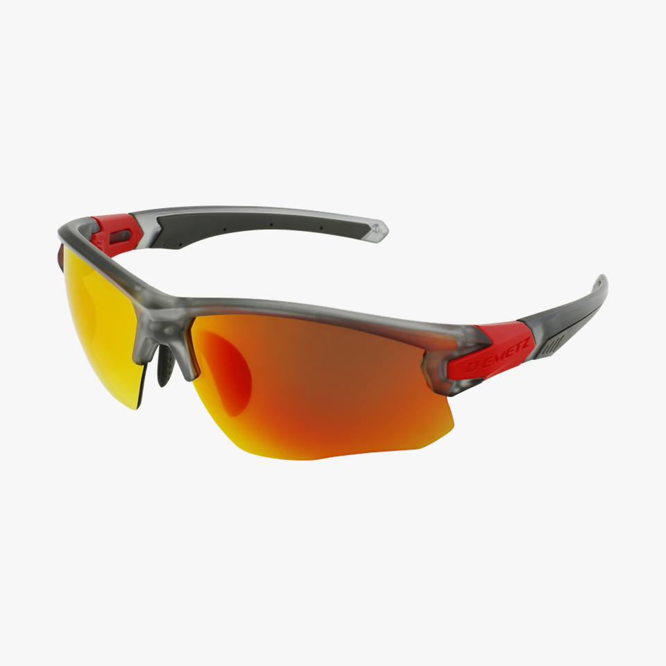Lunettes de soleil homme Pulsa 2 gris - Vue de 3/4
