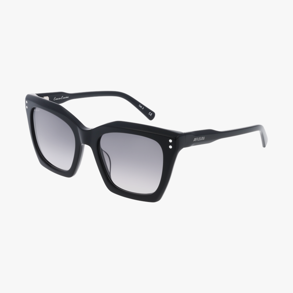 Lunettes de soleil femme ELEGANTE noir - Vue de face
