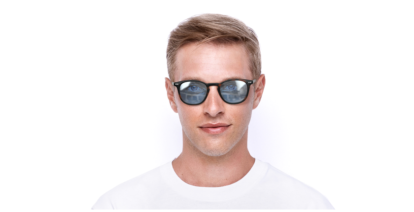 Lunettes de vue FORTY solaire Écaille +2.50 écaille - Vue de face