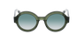 LUNETTES DE SOLEIL femme LAURA 6454 vert