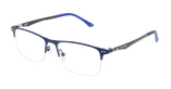 Lunettes de vue homme MAGIC 344 bleu - Vue de face